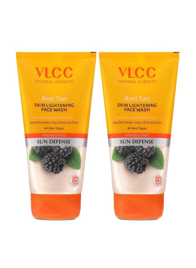 VLCC Anti Tan Skin Lightening Pack of 3 Face Wash (450 g) - Image 4